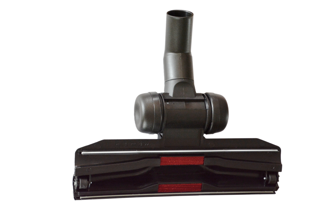 Flachdüse mit kl. Räder 29 cm - schwarz