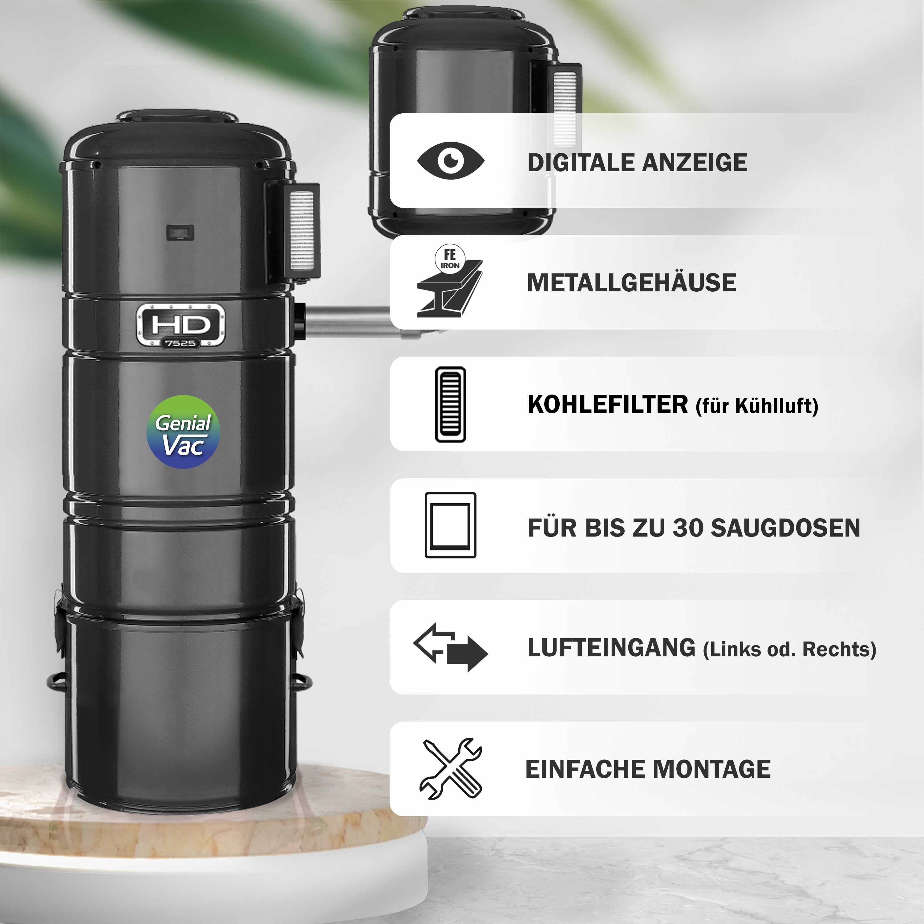 Gerät GV7525 - 2 Motoren - 4 Turbinen - HIGH-Quality