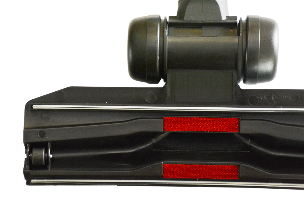 Flachdüse mit kl. Räder 29 cm - schwarz