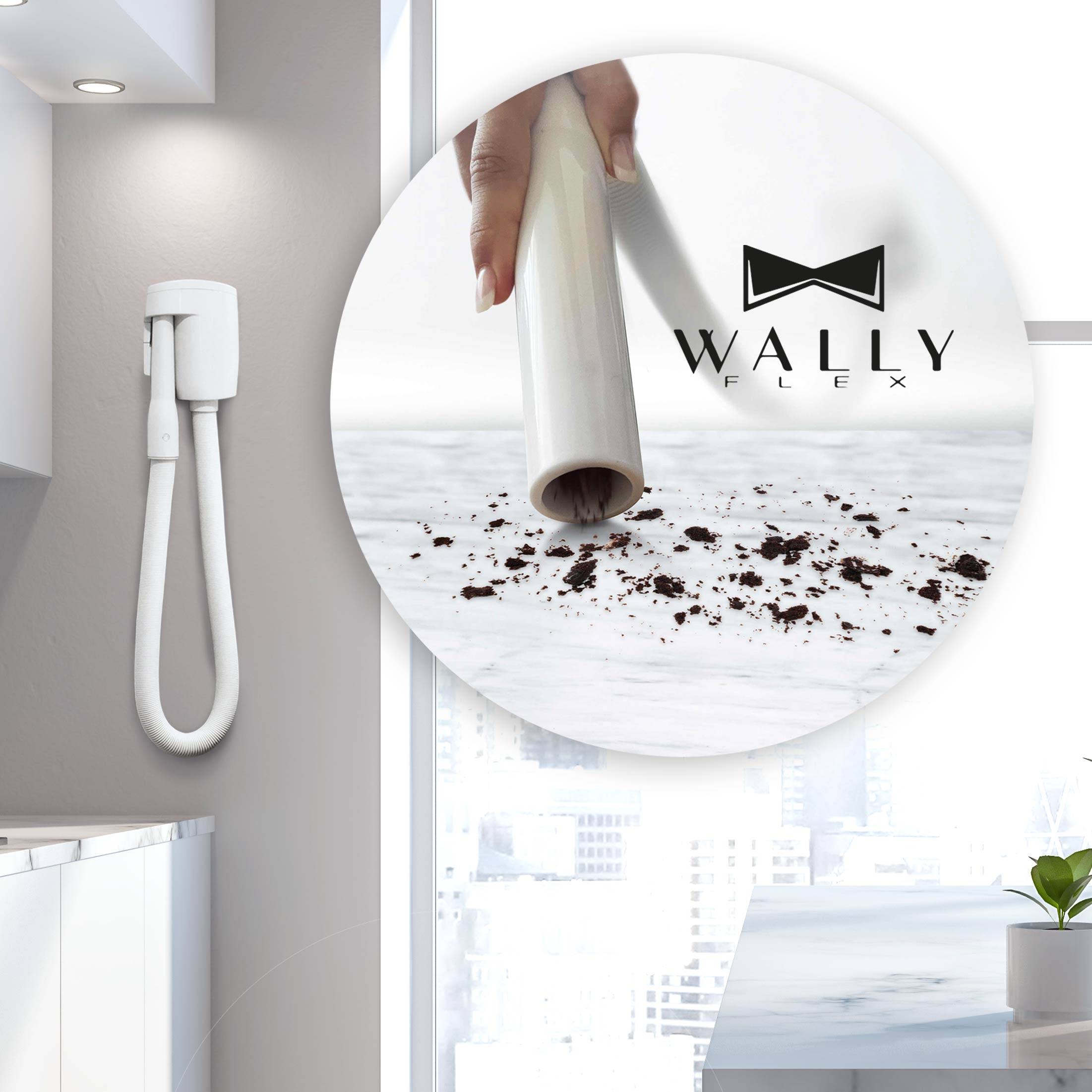 Wally-Flex bis 4m dehnbar - weiß