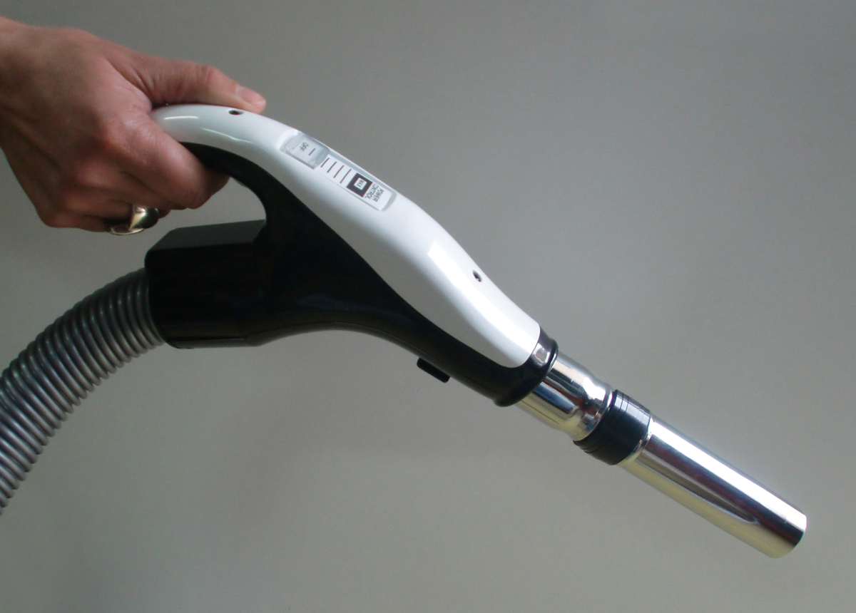 Power-Control - od. On/Off-Schlauch schaltbar u. regelbar, Griff weiß