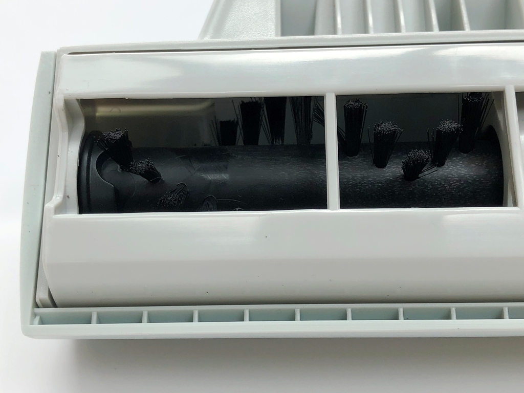 Turbobürste hochwertig, klein mit Luftantrieb - hell