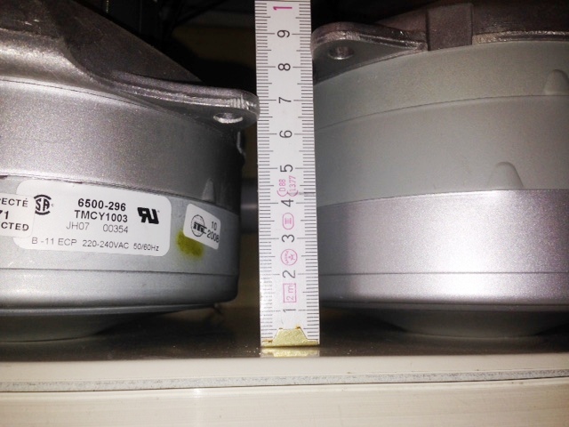 Motor mit 3 Turbinen - Boden Tromp. für Genialvac- Cyclovac- Crossvac, Globaltek usw.