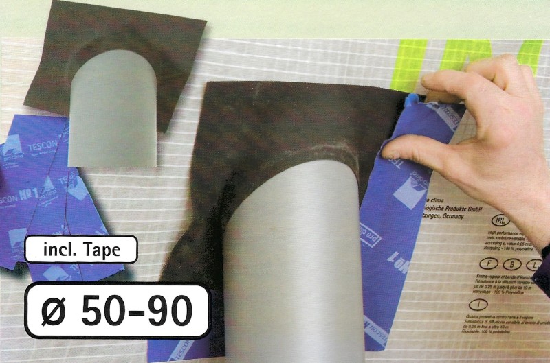 Rohr-Abdicht-Manschette (2 Stück)