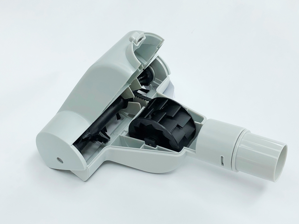 Turbobürste hochwertig, klein mit Luftantrieb - hell