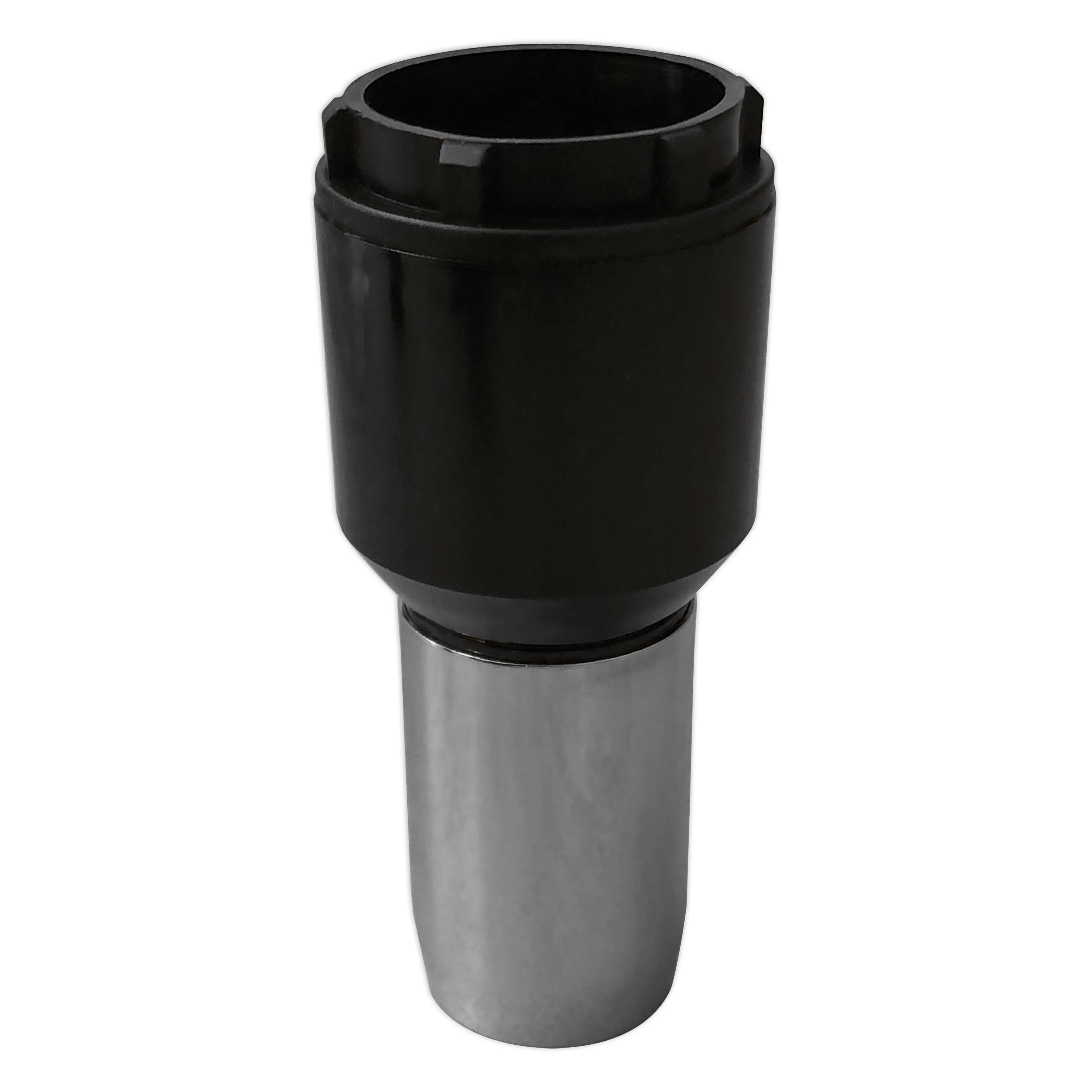 Ersatz-Schlauchstecker Chrom für nicht schaltbare für 39mm Schläuche