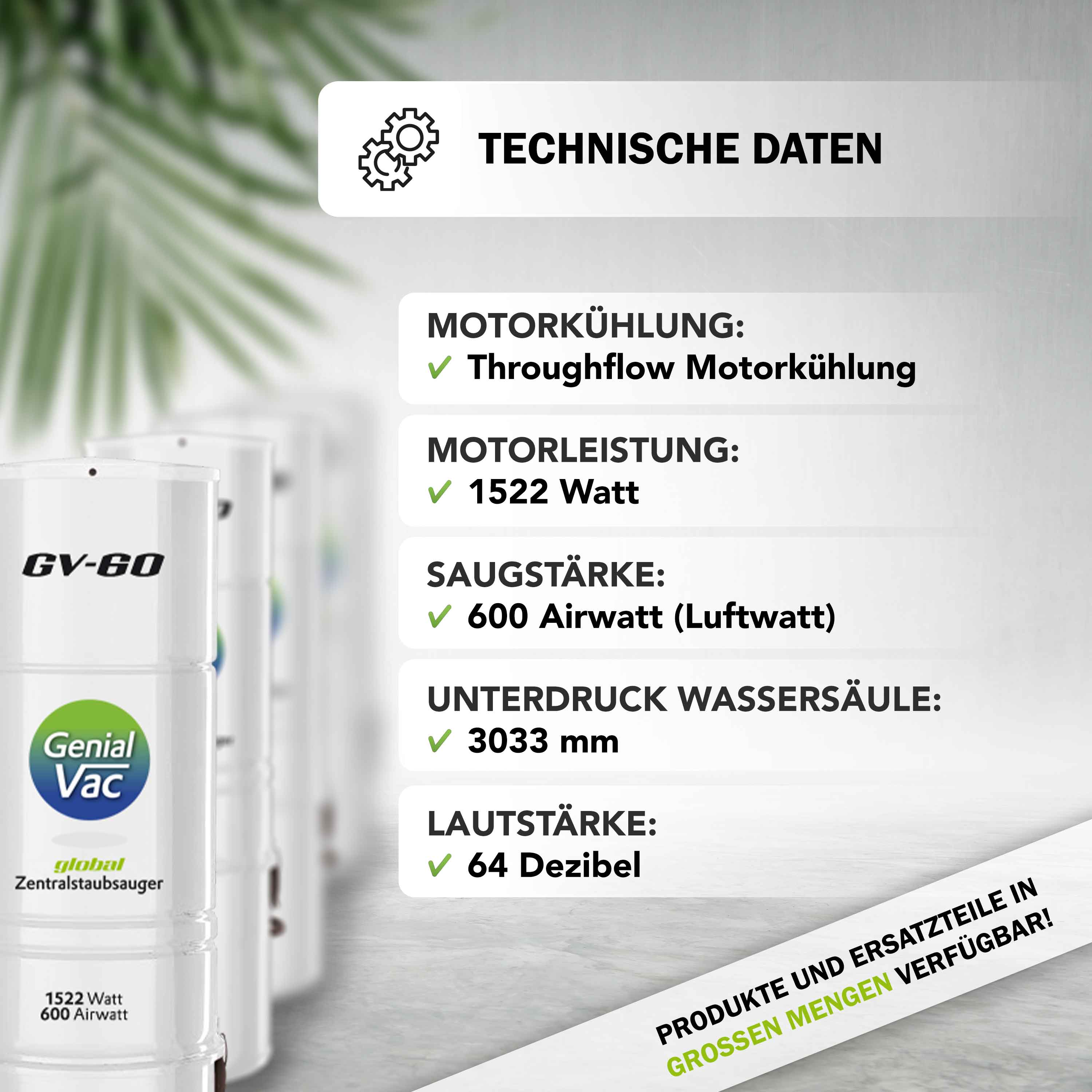 Set-Angebot  GV60 + Schlauchset mit Ein-Aus in versch. Längen