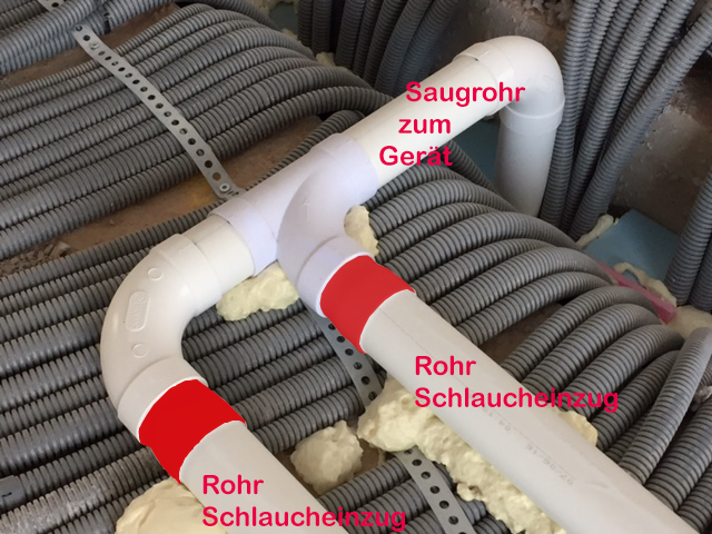 Stoppstück für Schlaucheinzug