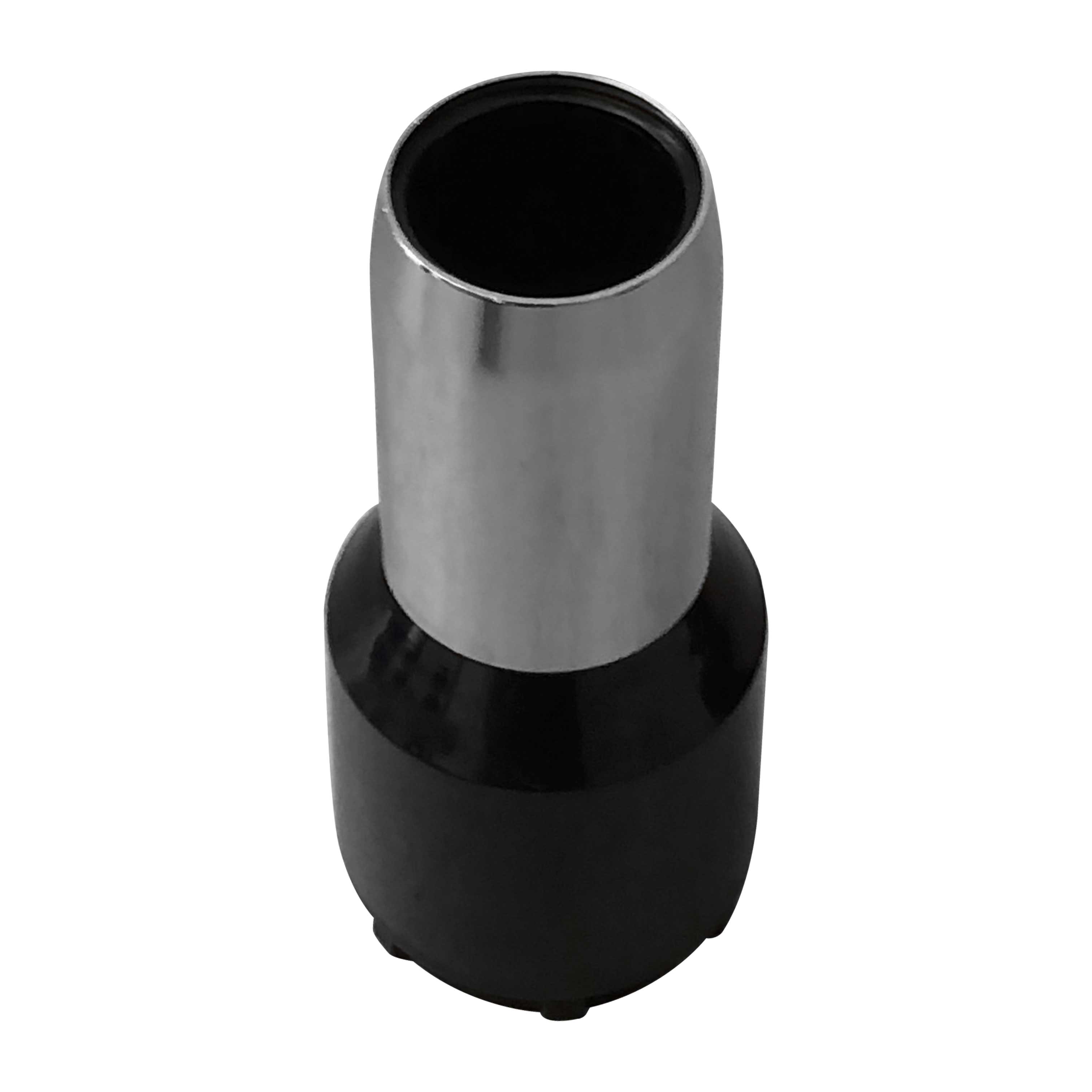 Ersatz-Schlauchstecker Chrom für nicht schaltbare für 39mm Schläuche