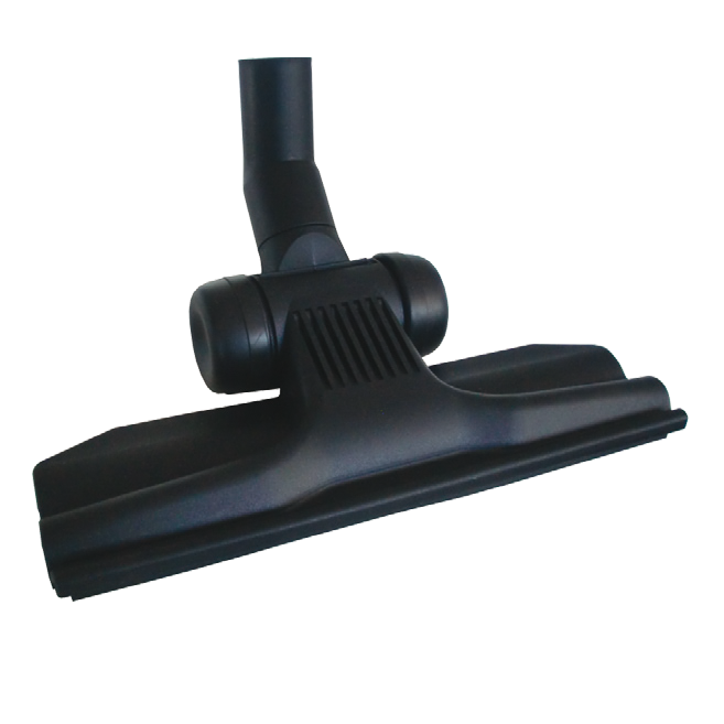 Flachdüse mit kl. Räder 29 cm - schwarz