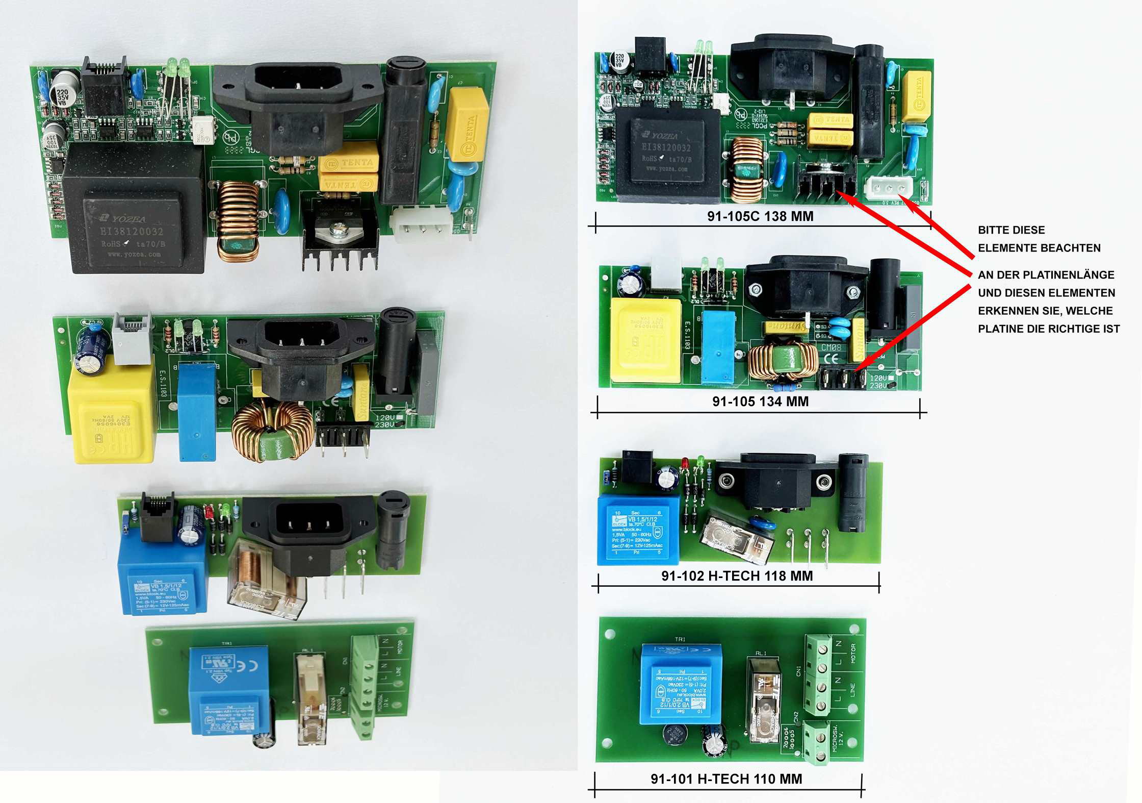 Ersatz-Elektronik für Aertecnica-Pfrang  Zentralstaubsauger-Geräte